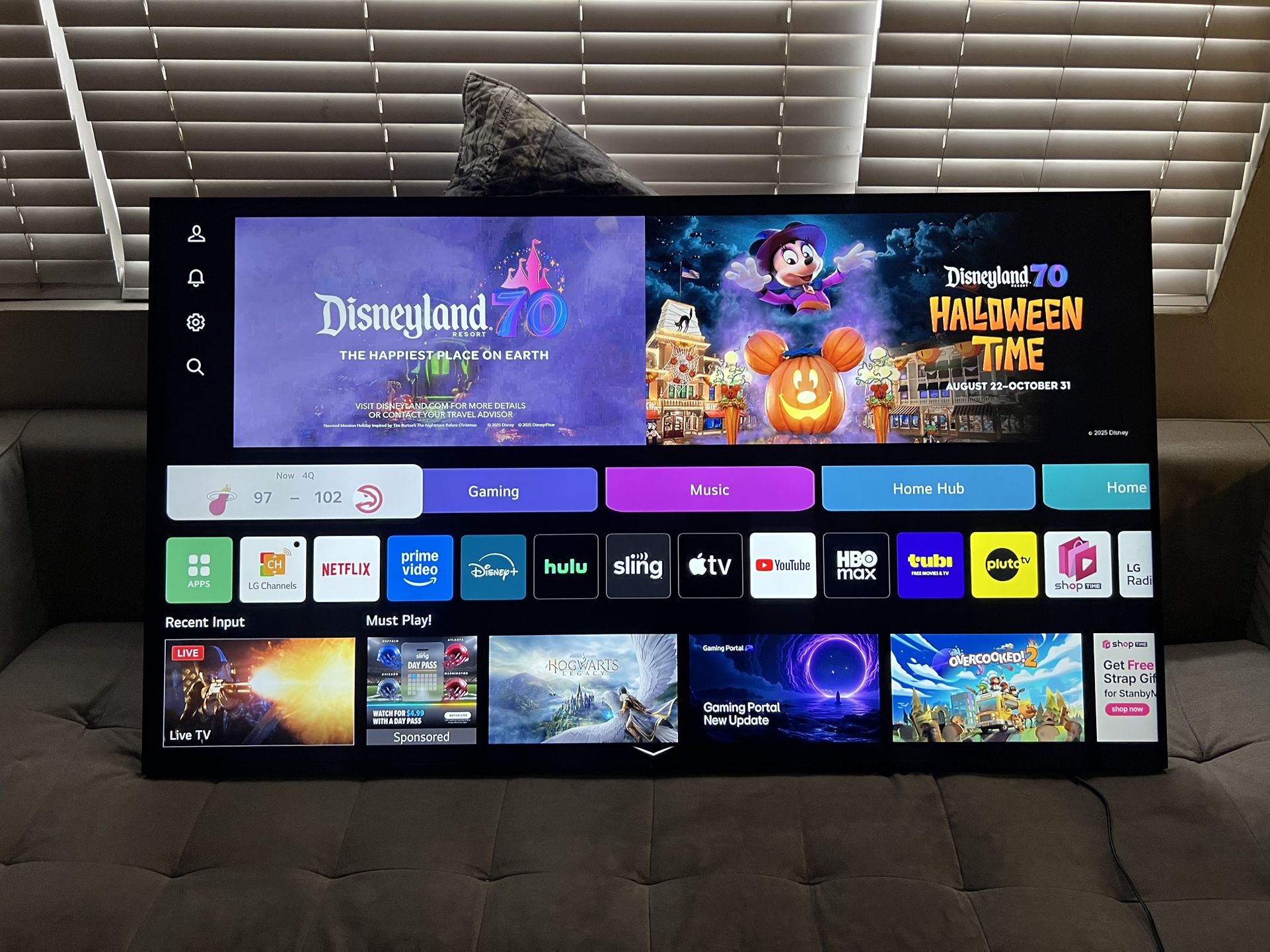 55 Inch 4K LG Smart TV