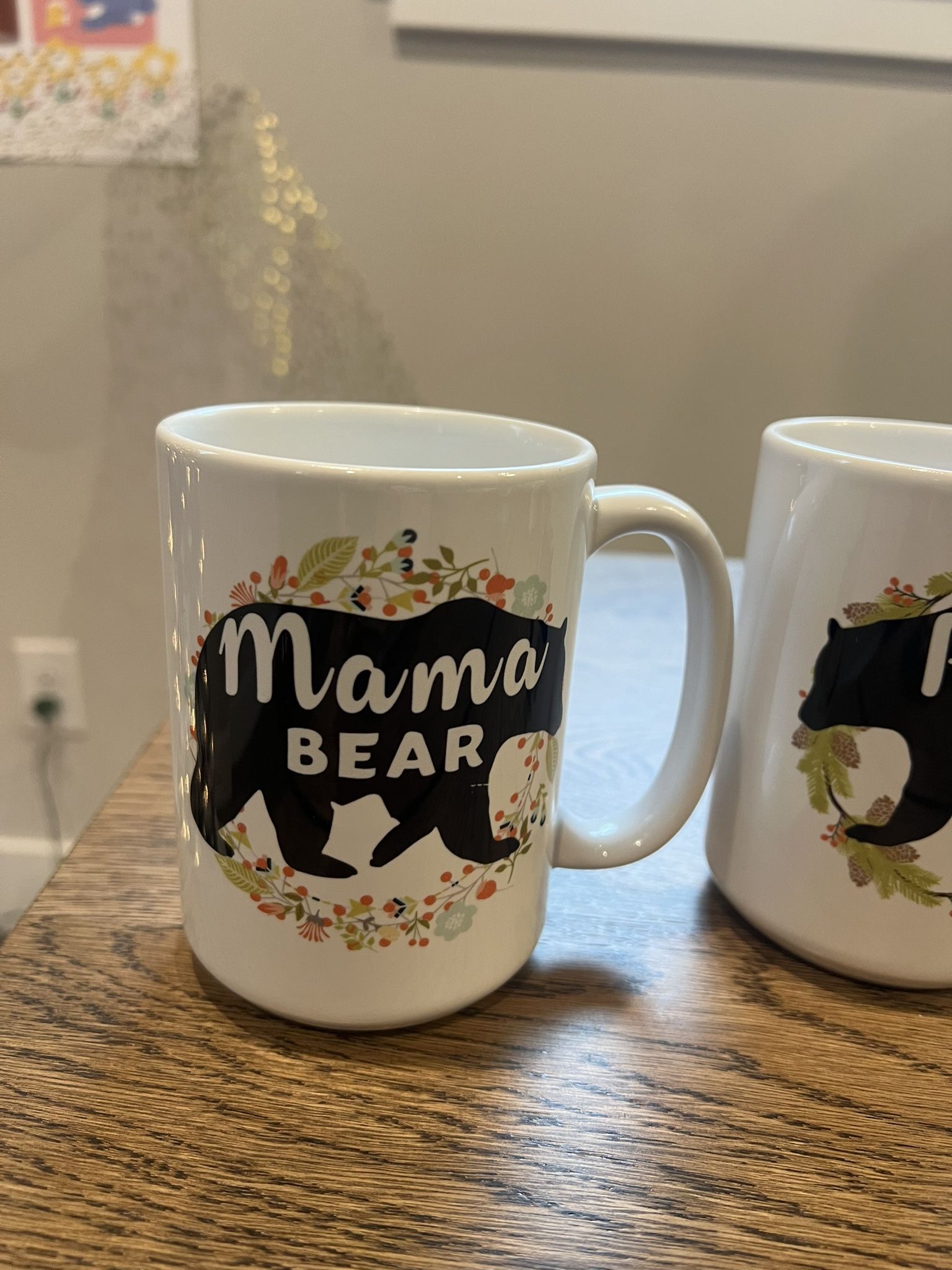 Cups. (mama Bear Papa Bear)