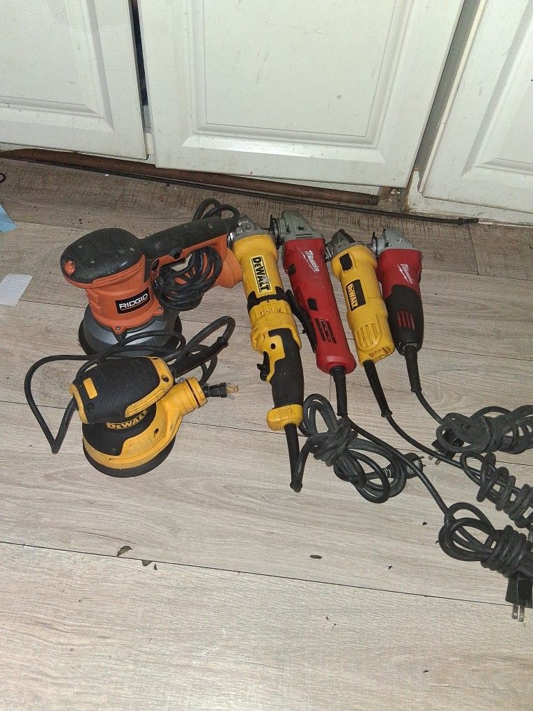 Herramienta variada Eléctrica Lijadoras Y Grindes Diferentes Marcas