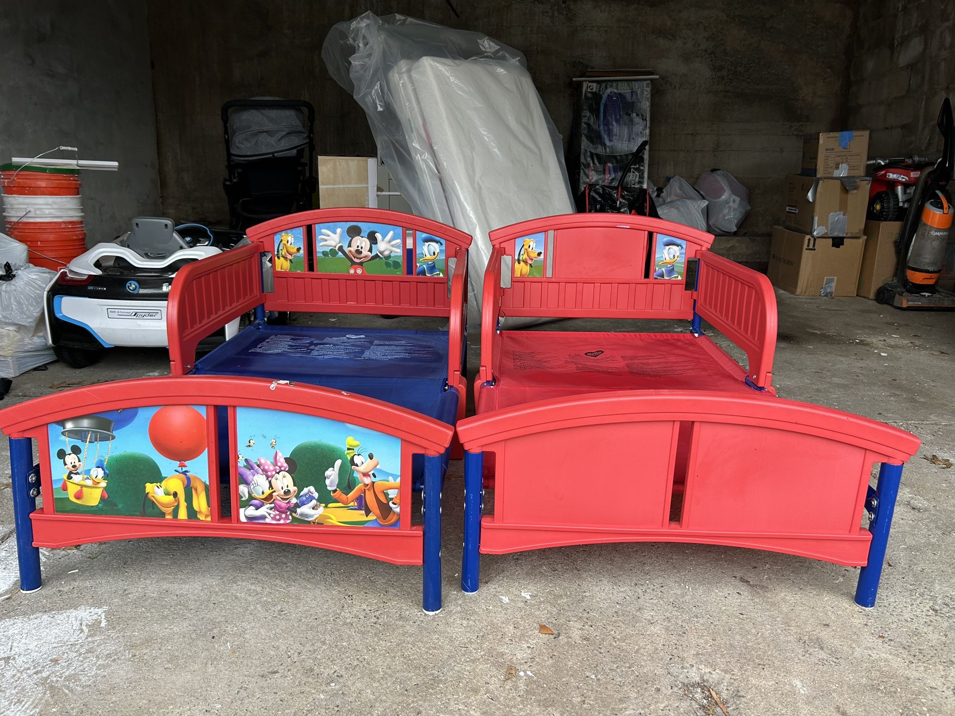 Mickey Mouse Twin Beds With Mattress