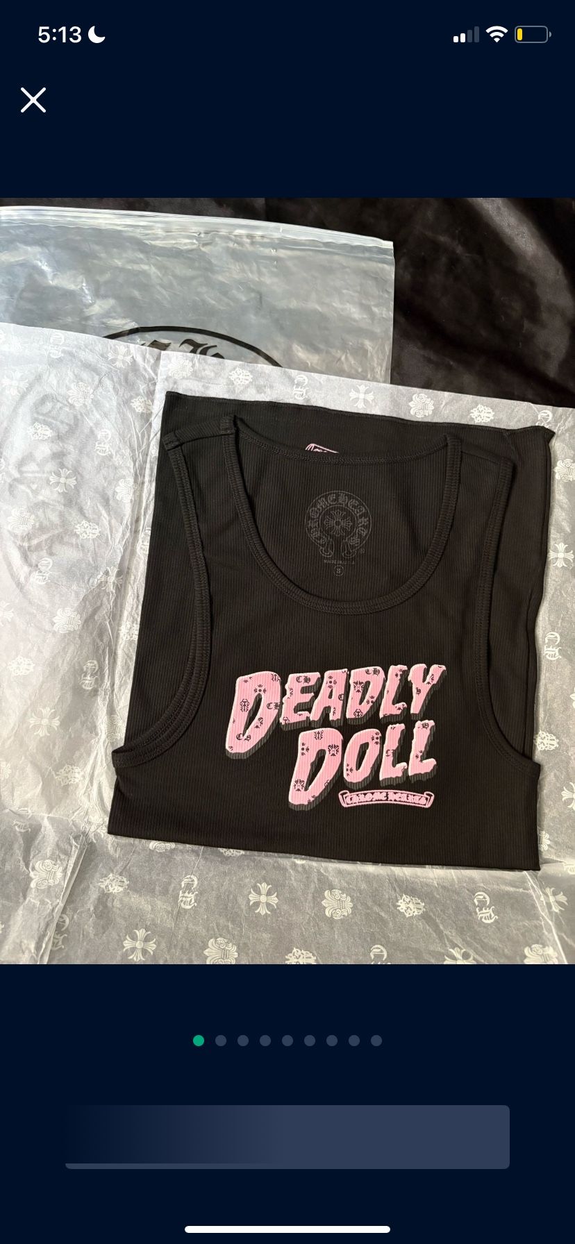 Chrome Heart Black Pink Deadly Doll