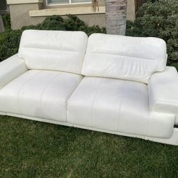 Couch Sofa White/cream