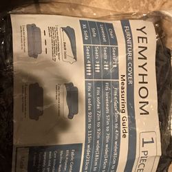 New Chair Cover Dark Grey Yemyhom