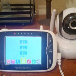 HelloBaby Video Baby Monitor w/ Camera