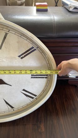 Large battery clock