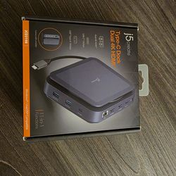 Type C Dock Dual 4K HDMI