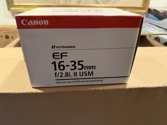 Canon EF 16-35mm f/2.8L II USM - Mint
