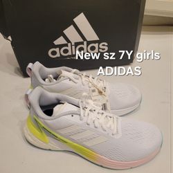 New Girls Adidas Sz 7Y Tennis Shoes Response Super J 7