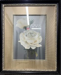 Wall Art White Flowers