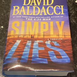 David Baldacci Simply Lies Book. Pre-Owned Like New. Porch Pick Up In Dublin. 