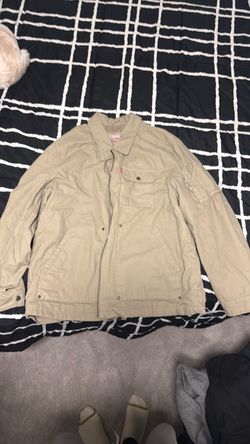 Levi's Khaki Snap Button Jacket XL