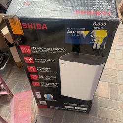 Toshiba 6000 BTU 115-Volt Portable Air Conditioner Cools 250 sq. ft (A-N-04)