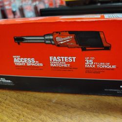 Milwaukee 1/4  Fuel Extended Ratchet Tool Only