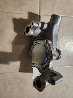 Blueprint Aluminum Long Nose Water Pump For Chevy Small Block