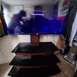 52' inch TV with Media Stand