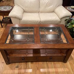 Solid Wood Coffee Table 