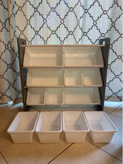 Toy organizer storage