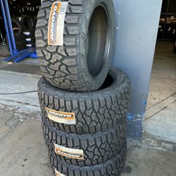 33x12.50r20 New Set Of RT Tires Installed