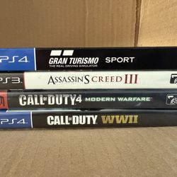 PS4 Video game Bundle