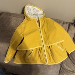 12 M Girls Rain Jacket 