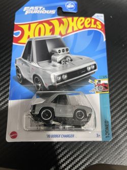 Hot Wheels Keychain 70 Dodge Charger TOONED 1/5 