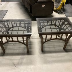 Bamboo End Tables 