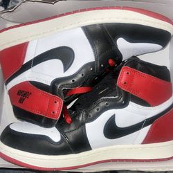 AIR JORDAN 1 RETRO HIGH OG "BLACK TOE REIMAGINED