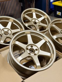 Volk Racing TE37SL GOLD 19in for GR Supra BMW 340i