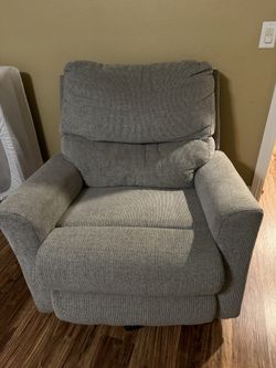 Recliner - light grey