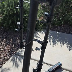 Tow hitch bike rack