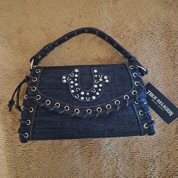 Rare True Religion Denim Bag