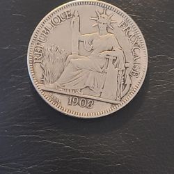 Old FRACAISE 1908 Coins 