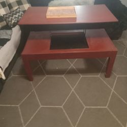 Coffee Table Raises Up