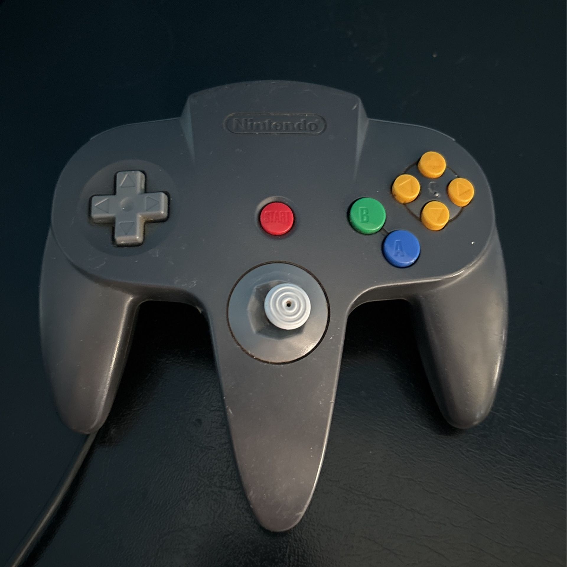 Black N64 Controller (for Parts Or Rebuild)