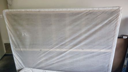 Queen bed base and couch