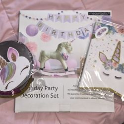 Unicorn Birthday Decorations