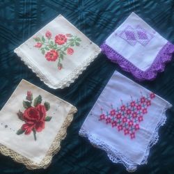 Embroidery Art Cloth Napkins 