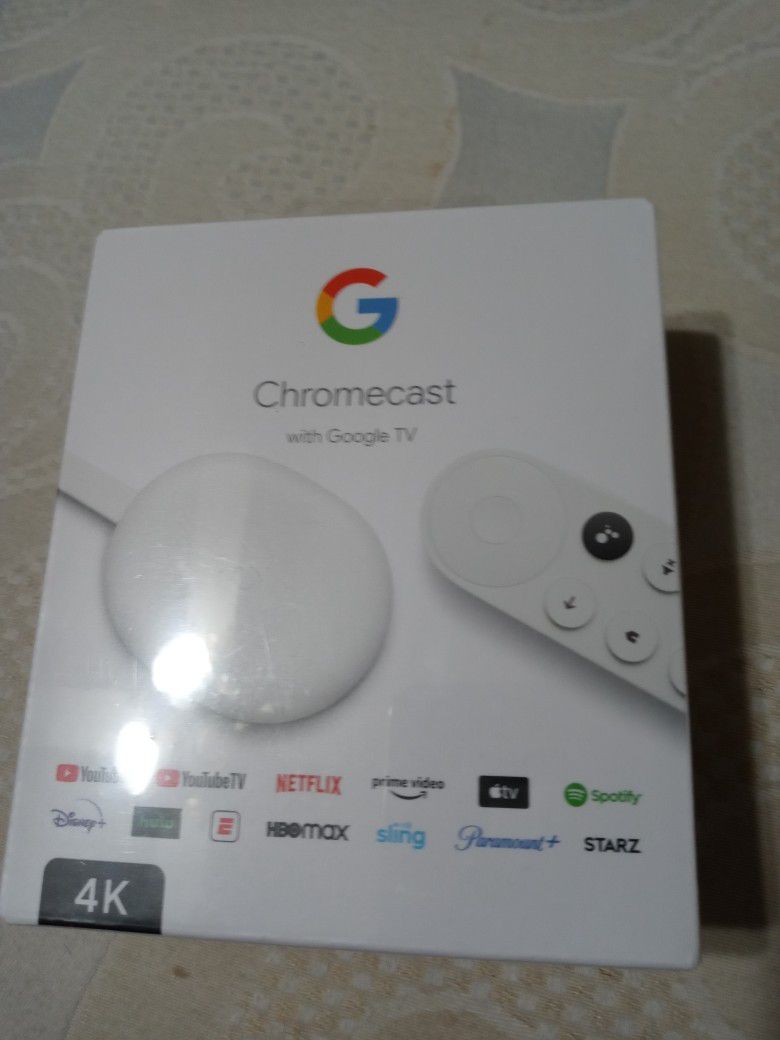 Chromecast with google tv 4k