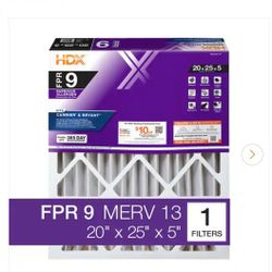 HDX
20 in. x 25 in. x 5 in. Carrier Replacement Pleated Air Filter FPR 9, MERV 11