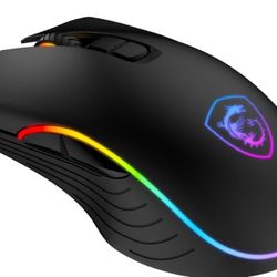 MSI Forge GM300 Lightweight Gaming Mouse - USB, RGB, Adjustable up to 7200 DPI - Black, 

Wired mouse 

Brand New 