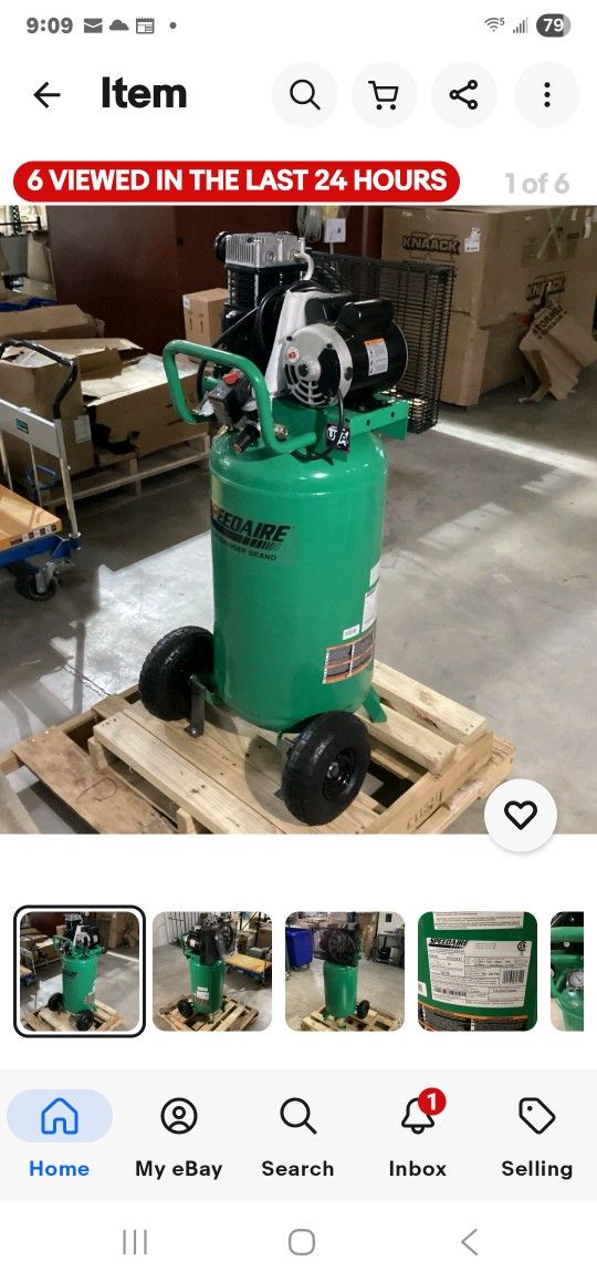 Speedaire 2HP Air COMPRESSOR