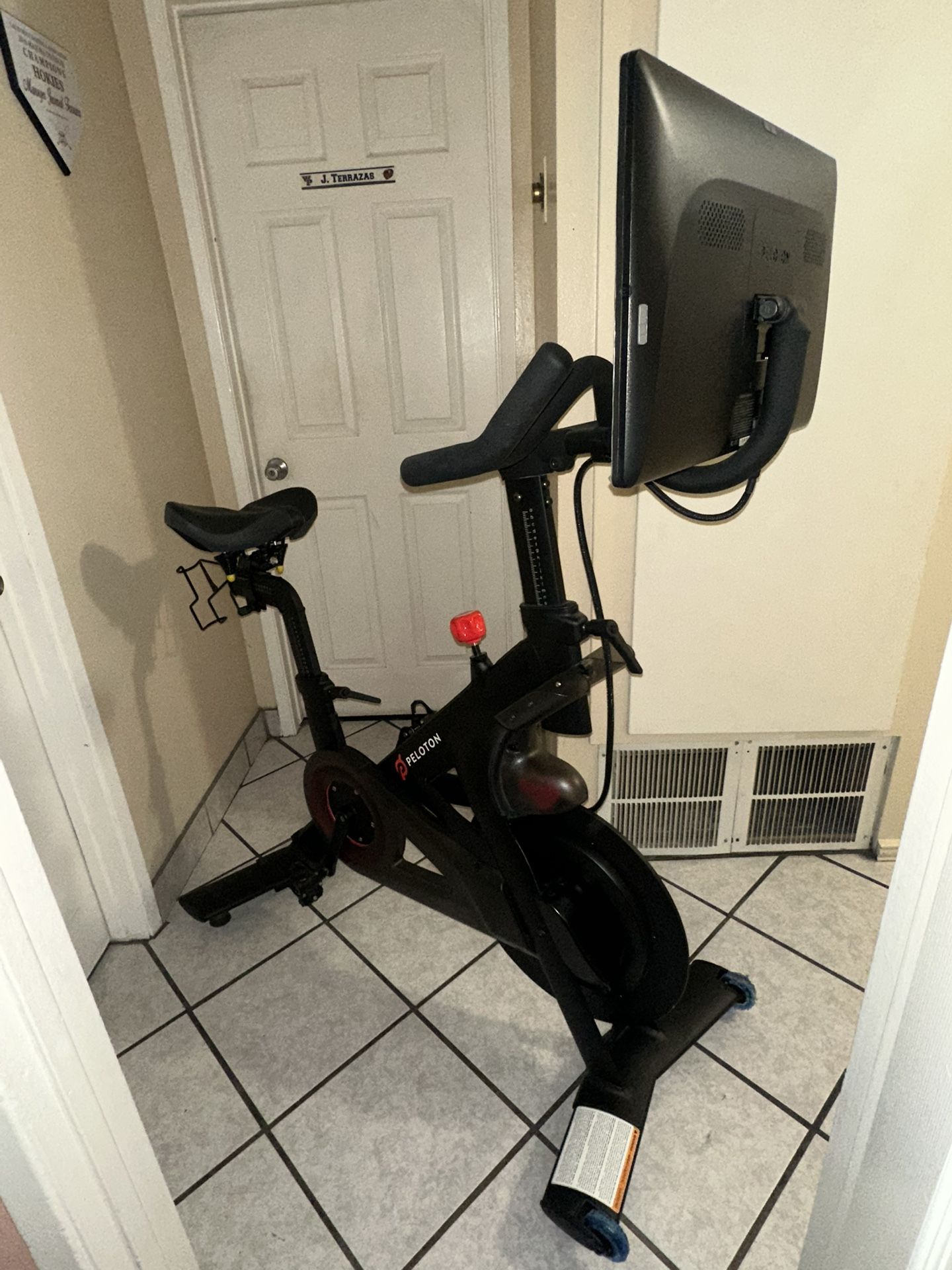 Peloton Bike + Peloton Shoes + Extra Seat