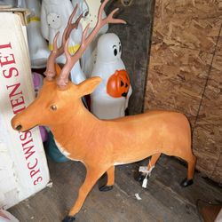 Christmas Reindeer Blow Mold 