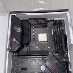 Rog Strix Motherboard + 5800x CPU 