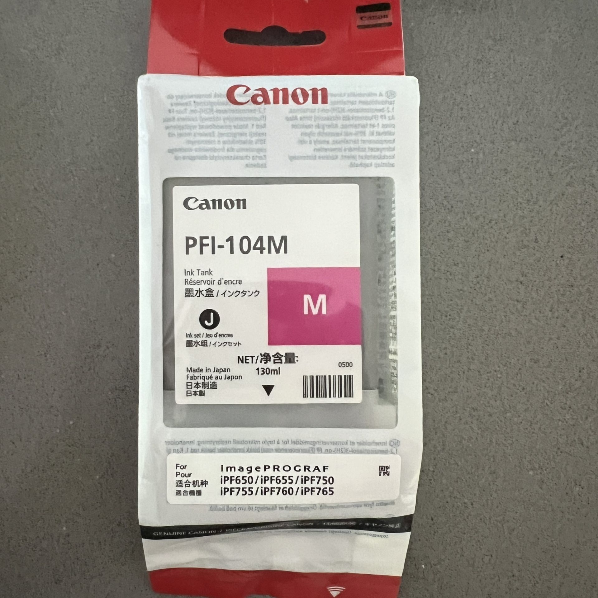 PFI-104M Ink Magenta cartridges Replacement for Canon Printer
