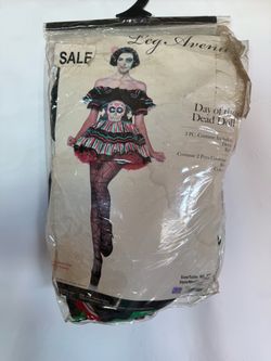 Leg Avenue Day of the Dead Doll Costume