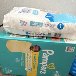 Size 1 Diapers 
