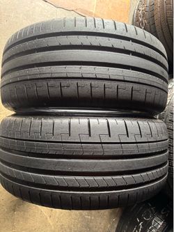 Pair of 245 35 20 Pirelli p zero NA1 tires