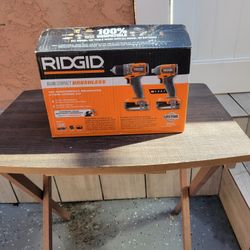 Ridged 18v Brushless 2 Combo Kit 
