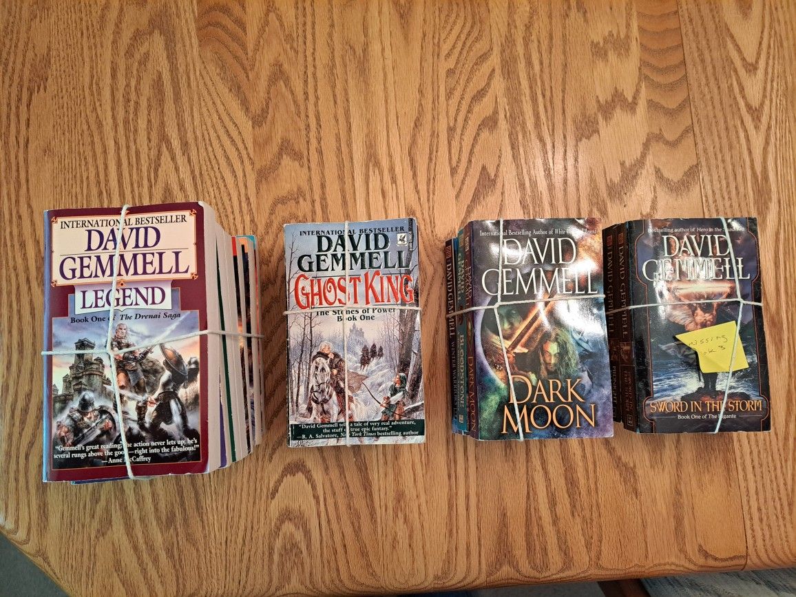 David Gemmell Book Collection 